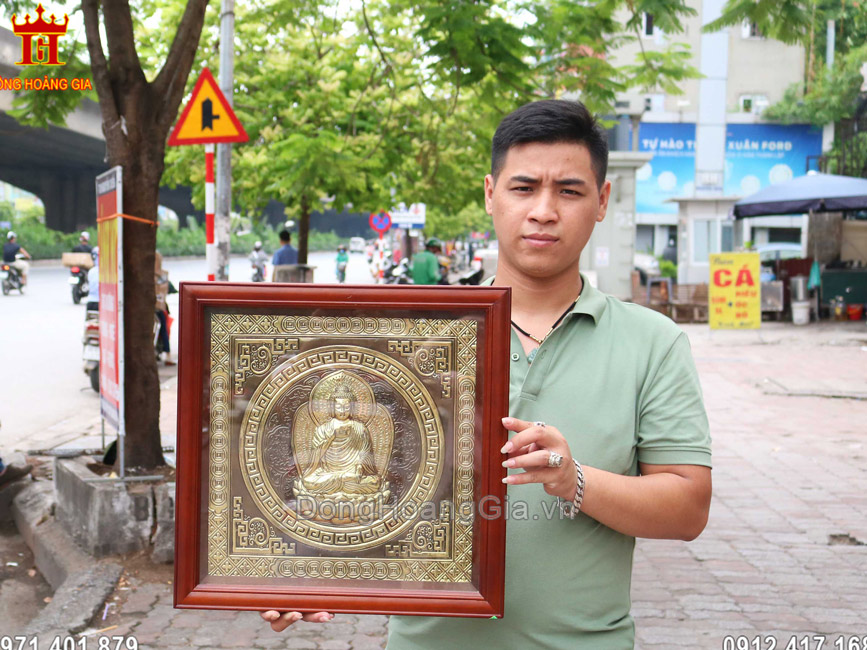 Bán tranh đồng Phật Thích Ca Mâu Ni cho khách hàng toàn quốc